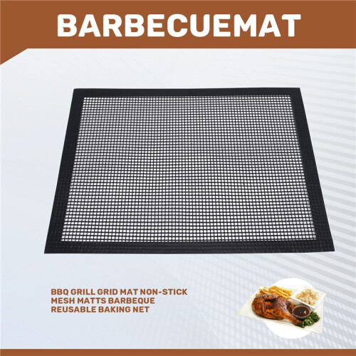 Filet de Cuisson RéUtilisable pour Tapis de Grille de Gril de Barbecue 1
