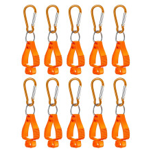 10 StüCk Handschuhclips für Arbeitshandschuhhalter HandschuhgüRtelclip mit Metallkarabinern für Bauarbeiterschutzarbeit