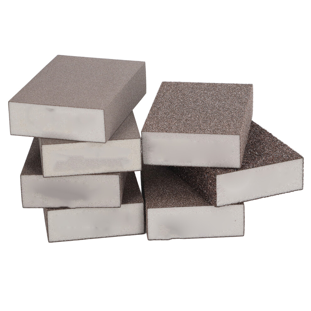 7 Pcs Wet Dry Sanding Sponges Foam Grit 36-220 For Wood Metal Plastic 3311374847472