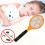 LED Electric Mosquito Swatter Flyswatter Electric 3