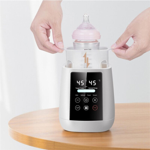 Home Bottle Warmer Multi-Function Breast Milk Warmer Thermostatic Bottle Warmer 6-In-1 Multi-Function Sterilizer (US) 2