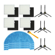 Kits de Repuesto para  V8S Aspiradora RobóTica /  V80 Max Aspiradora Robot, Cepillos Laterales, Filtros, PañO de Fregona