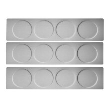 Magnetische GewüRzdosen Rack Edelstahl-GewüRzdosen Wandplatte Sockel Wandmontage Sockel für Magnetische GewüRzdosen