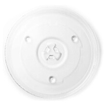 10.5Inch Microwave Plate Spare Microwave Dish Durable Universal Microwave Turntable Glass Plates Round Replacement Plate