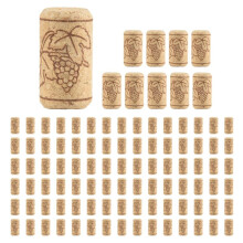 Corchos de Vino, Corcho de Madera Corcho para Botellas de Vino para Corchos Naturales Corcho para Vino Corchos de Madera para Bricolaje, DecoracióN y