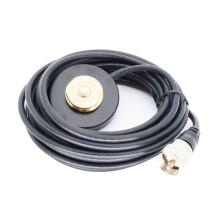 Adaptateur de Base de Montage MagnéTique D'Antenne de Connecteur Uhf/Vhf Vers Nmo pour Accessoires de Radio Mobile de Voiture