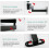 Adjustable Ceiling And Wall Projector Bracket Holder With Integrated Joint For Easy Angle Setting Three Arms 80cm 5