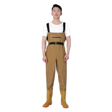 Waders Waterproof Chest Waders With Boots For Fly Fishing And Hunting Breathable Yellow Model 105S45