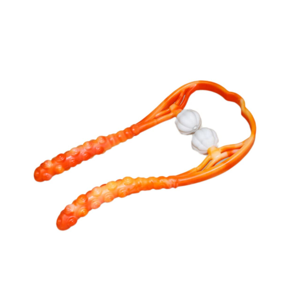 UShaped Neck Massager Manual Kneading Tool Pain Relief Ergonomic Design Portable Home Office Use Multifunctional
