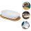 TwoEar Baking Pan Microwave Baking Tray Double Handle For Easy Carry Fruit Plate For Serving Home Decorative Use 4