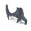 Motorcycle Black Front Upper Headlight Fairing Stay Bracket for  Panigale V2 6