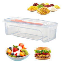 Clear Microwave Windows BowlHeat Safe Pasta Cooker Transparent Design Noodle Box With Secure Lid Fridge Organizer