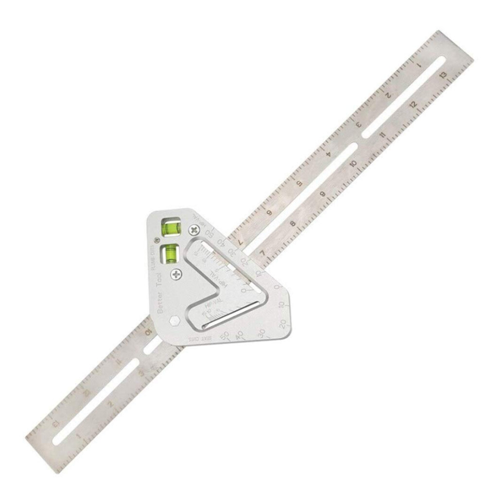 Multifunction Angle Ruler Measuring Tool Protractor Carpenter Tools Roofing And Carpentry Utensil 9347817337426