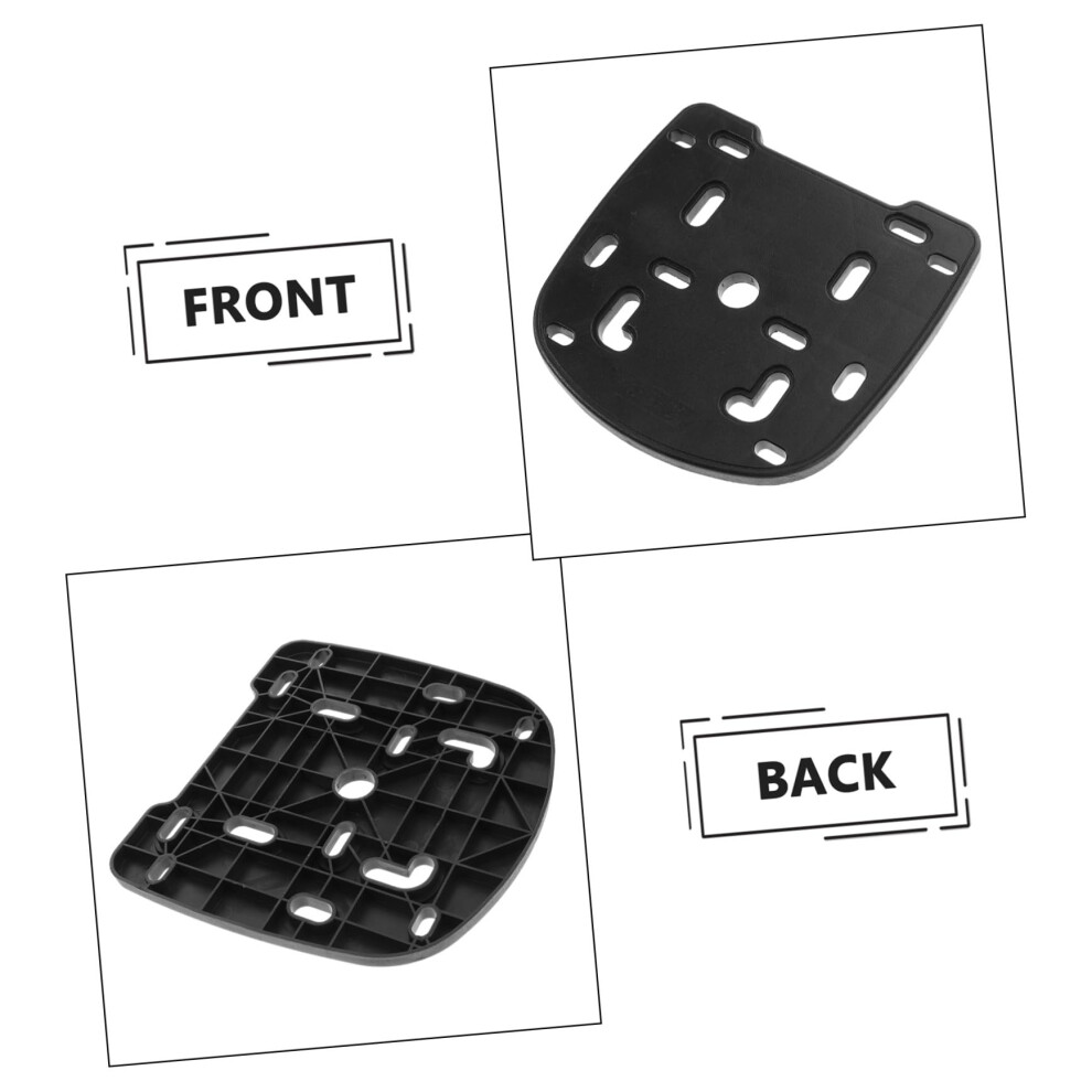 Motorcycle Rear Luggage Box Base Plate With Fixed Screws Thickened Mounting Plate For Box Rack Compatible Trunks 9189345499012