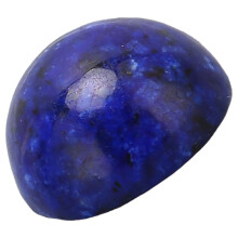 20 Stück Lapis Lazuli 8mm Halbrunde Perlen Flachrund Cabochons