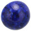20pcs Lapis Lazuli 8mm Half Round Beads Flat Back Domes 4
