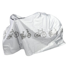 Husă pentru bicicletă, impermeabilă, cu protecție în aer liber, rezistentă la ploaie, praf și UV, cu geantă de depozitare, potrivită pentru