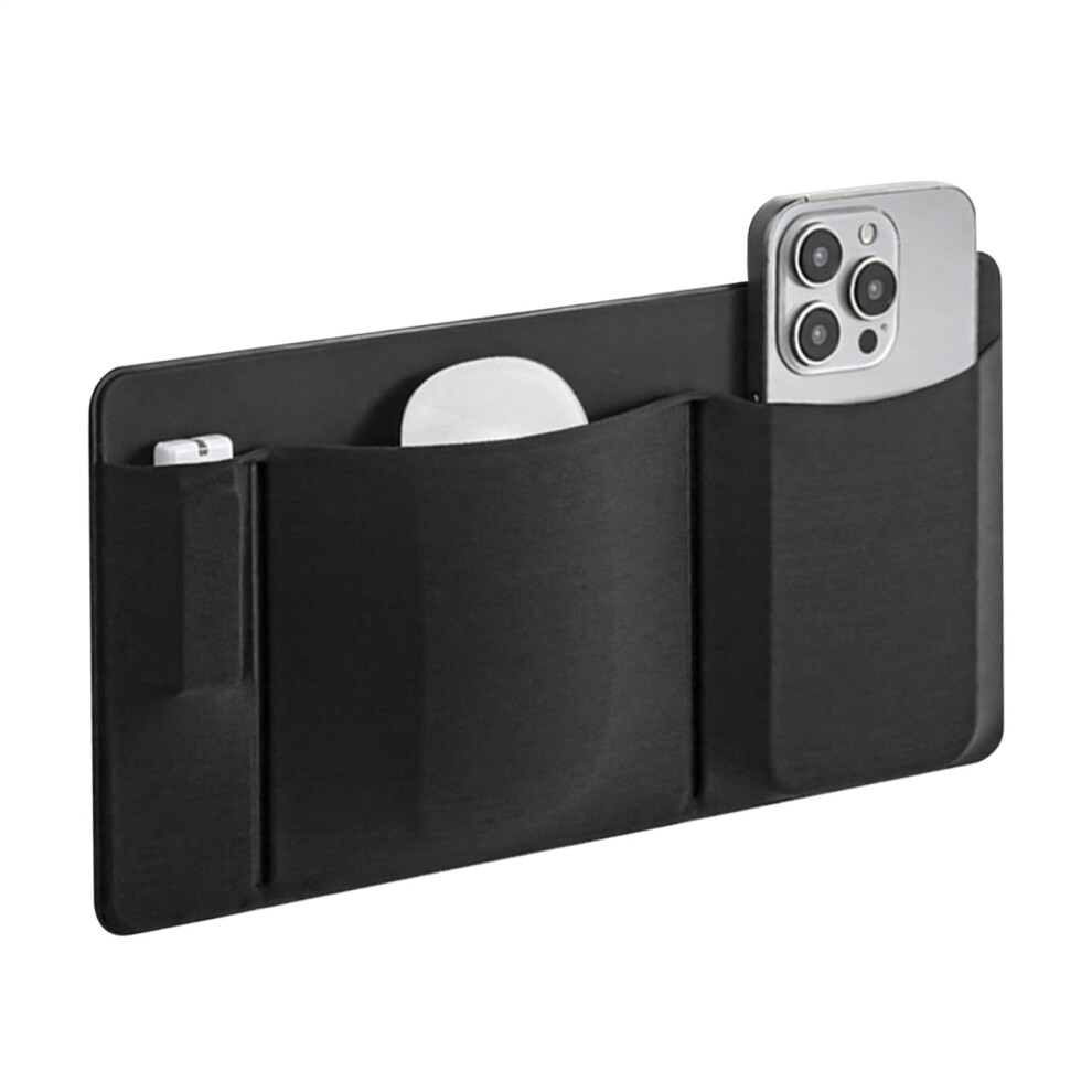 Laptop Accessories Organizer With Secure Adhesive Mount, 3Pocket Hard Drive And Gadget Holder 9347817446593