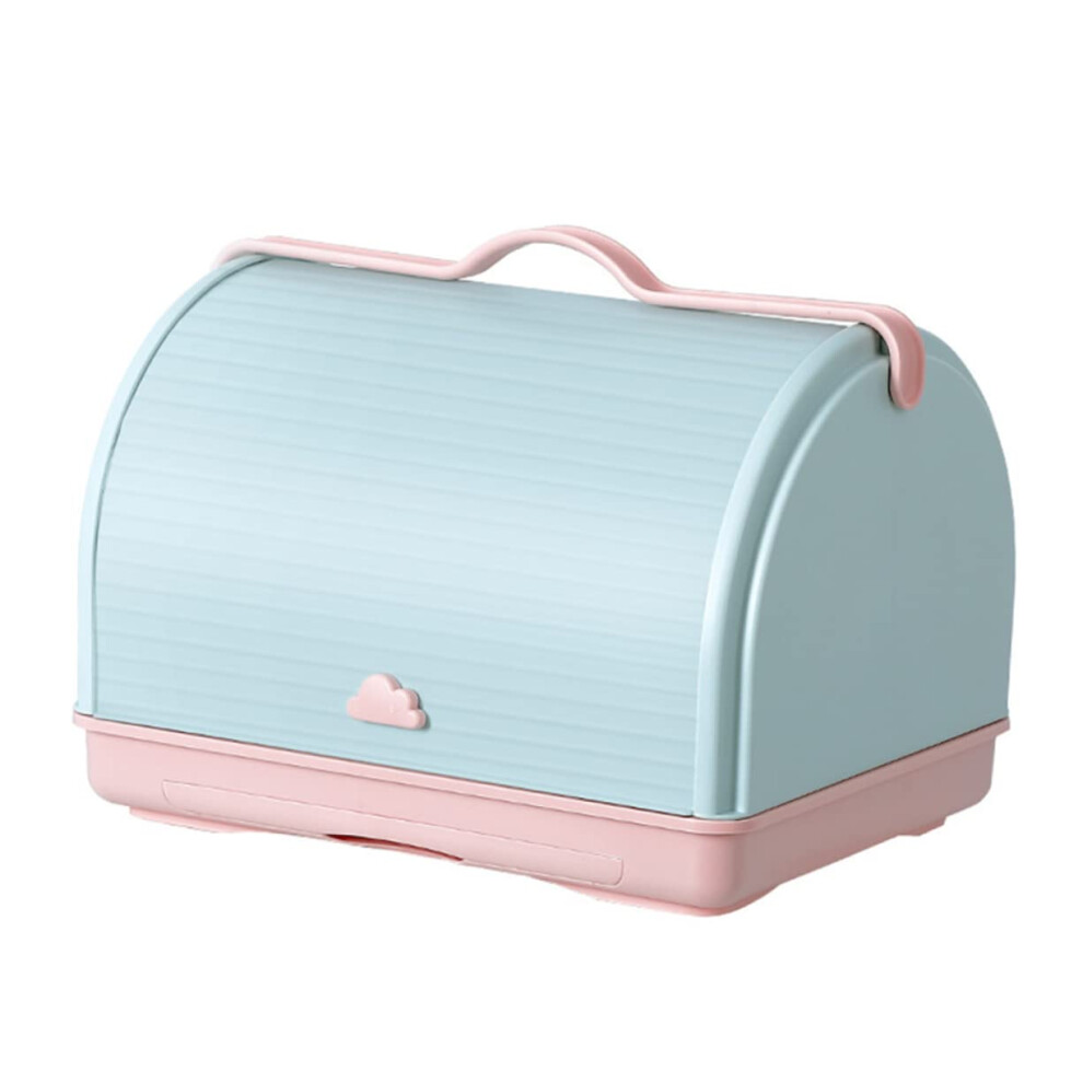 Bottle Storage Box Detachable Drain Tray Dustproof Organizer For Milk Bottles And Breast Pump Accessories Easy Clean