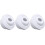 Eyeball Nozzle, Bull's Eye Design, White Plastic, 3Pack, Pool Massage, Bathtub Compatibility 5