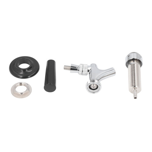 Craftsmanship Meets Functionality, Corrosion Resistant Beer Faucet, Versatile Compatibility for Various Keg Setups