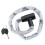 Chain Lock 2.5Foot Long Reflective AntiTheft Lock For Bicycles, Motorcycles, Scooters, Doors, Gates 1