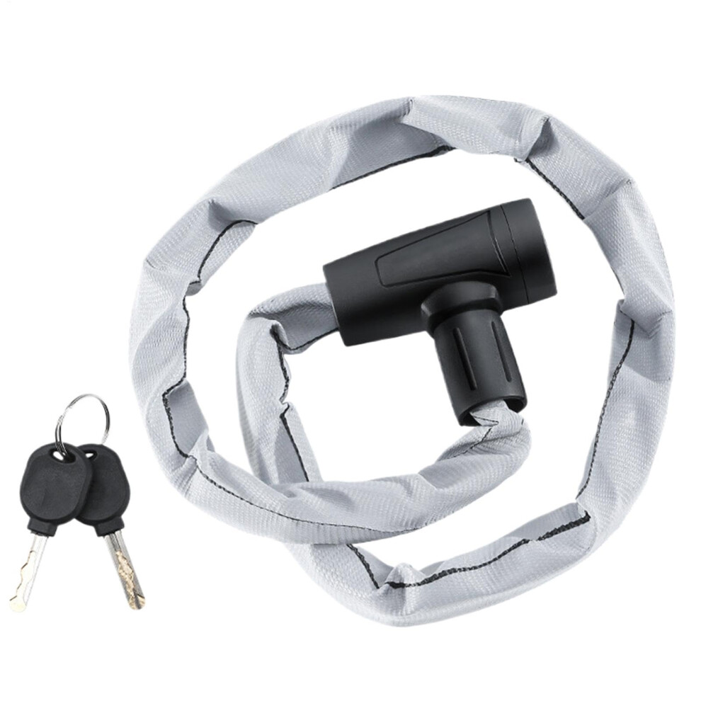 Chain Lock 2.5Foot Long Reflective Antitheft Lock For Bicycles, Motorcycles, Scooters, Doors, Gates 9199774913089