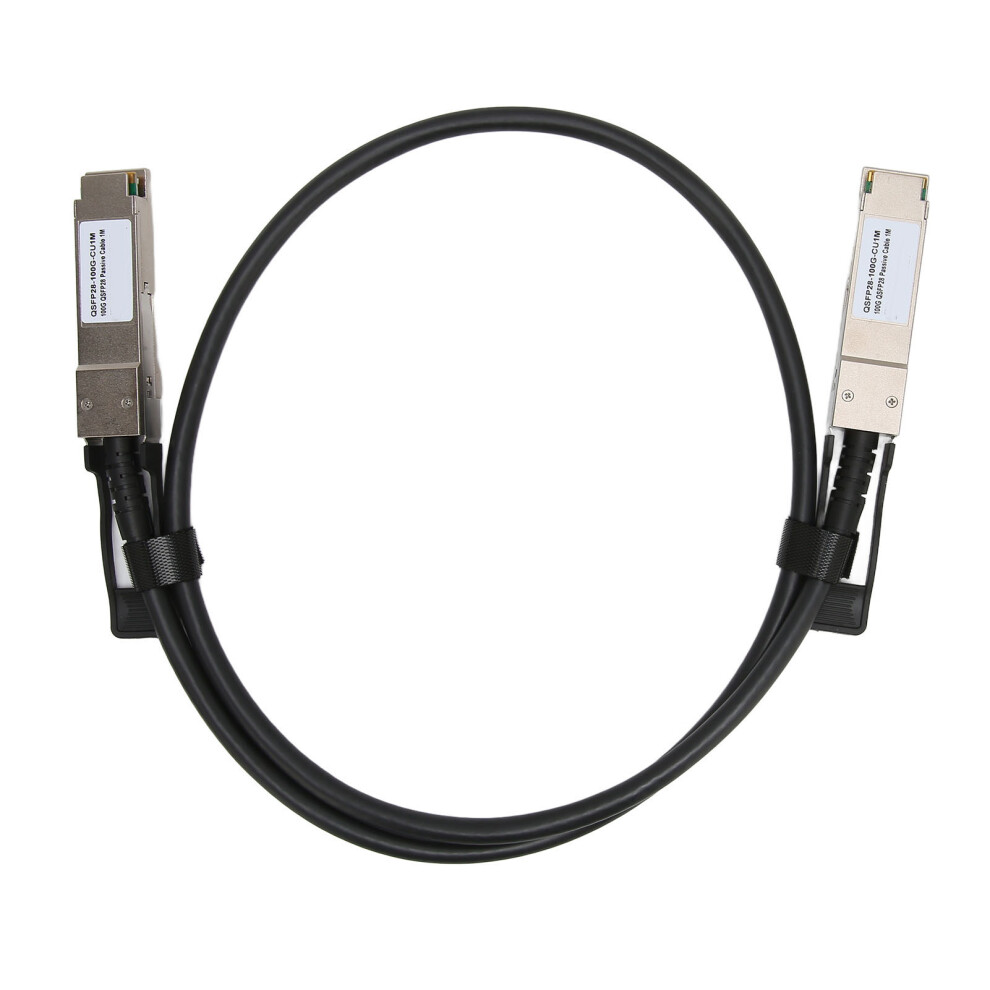 Dac Cable Passive Copper Cable 100G Qsfp28 Copper Twinax Cable High Performance Signal Stability Multi Brand Compatible Strong Compatibility 9138057432466