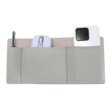 Hard Drive Holder 3Compartment Battery Bag Organizer For Cables, Batteries, Phone And Cards Travel Work Home