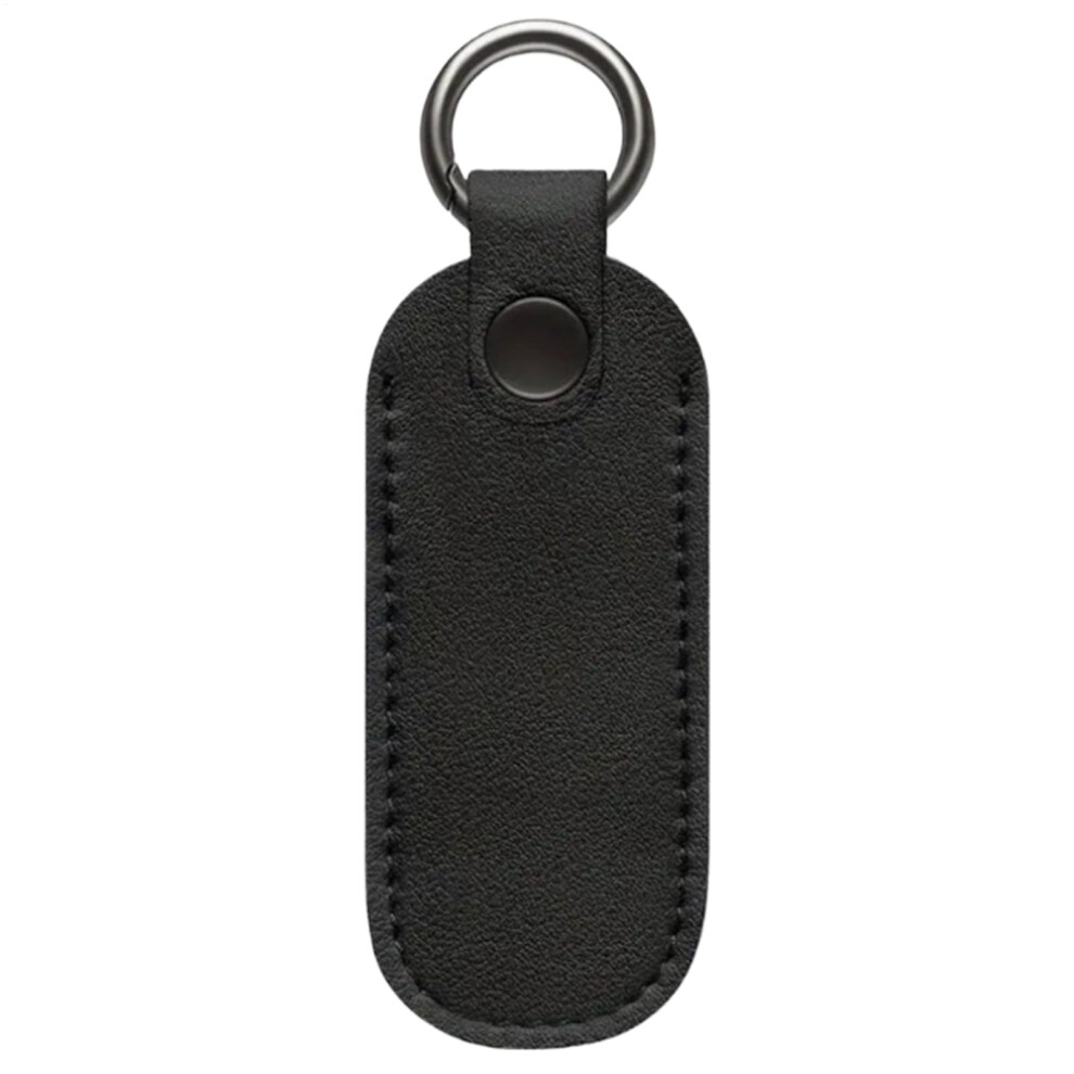 Usb Flash Drive Case Waterproof Shockproof Pu Leather Travel Organizer With Keychain Attachment 9382693153036
