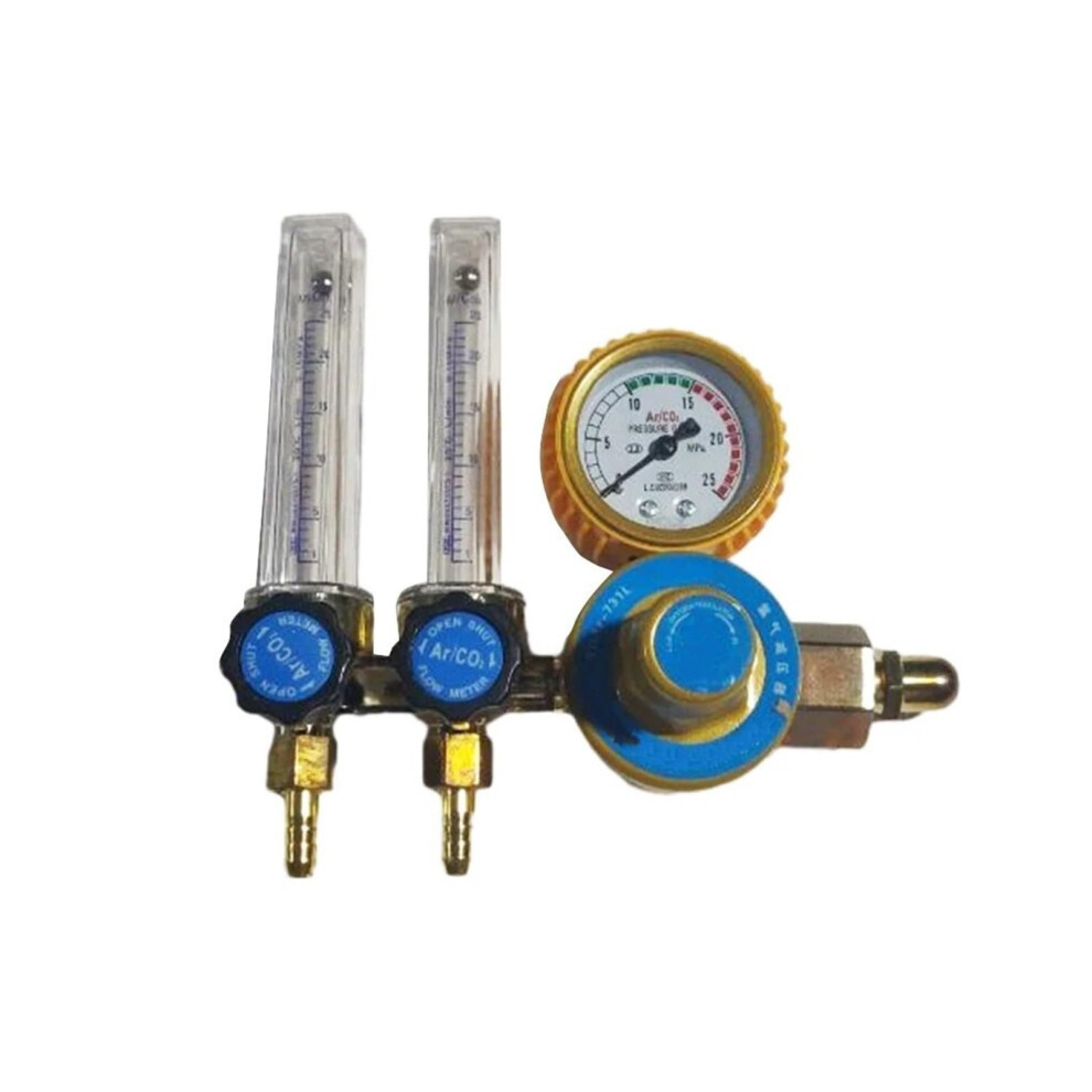 Argon Gas Regulator With Welding Flow Meter 025Mpa Gauge For Mig Tig Co2 G5/8 Connector 9189345499869