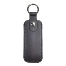 Flash Drive Case Artificial Leather USB Drive Case Memory Stick Pouch For Backpack And Work Bag Black
