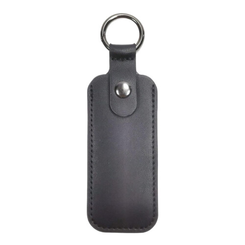 Flash Drive Case Artificial Leather USB Drive Case Memory Stick Pouch For Backpack And Work Bag Black