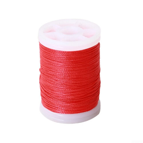 Bowstring Serving Thread 120m Nylon 1mm Durable Archery String Red  Breaking Strength