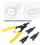 4 in 1 Internal and External Circlip Pliers Set Hand Tools with Plastic Grip 10