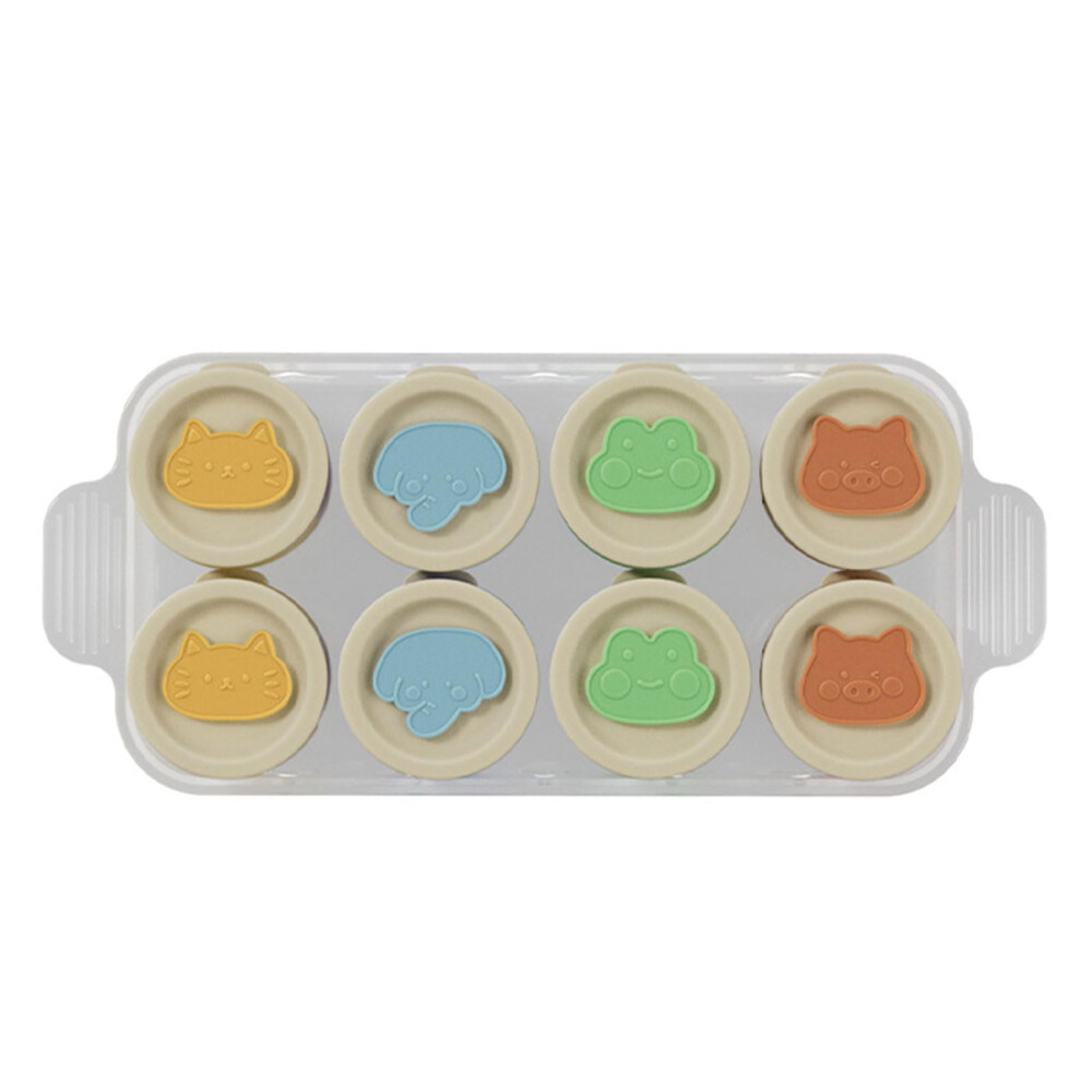 Infant Meal Preps Silicone Freezer Tray Silicone Baby Food Tray Storage Container for Busy Parents