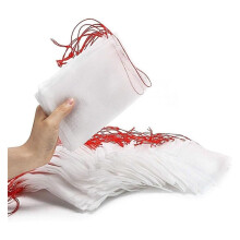 Fruit and Vegetable Protective Bags 50pcs 15x10cm to 35x25cm Grape Protection Mesh Bags for Fruits and Vegetables One Color