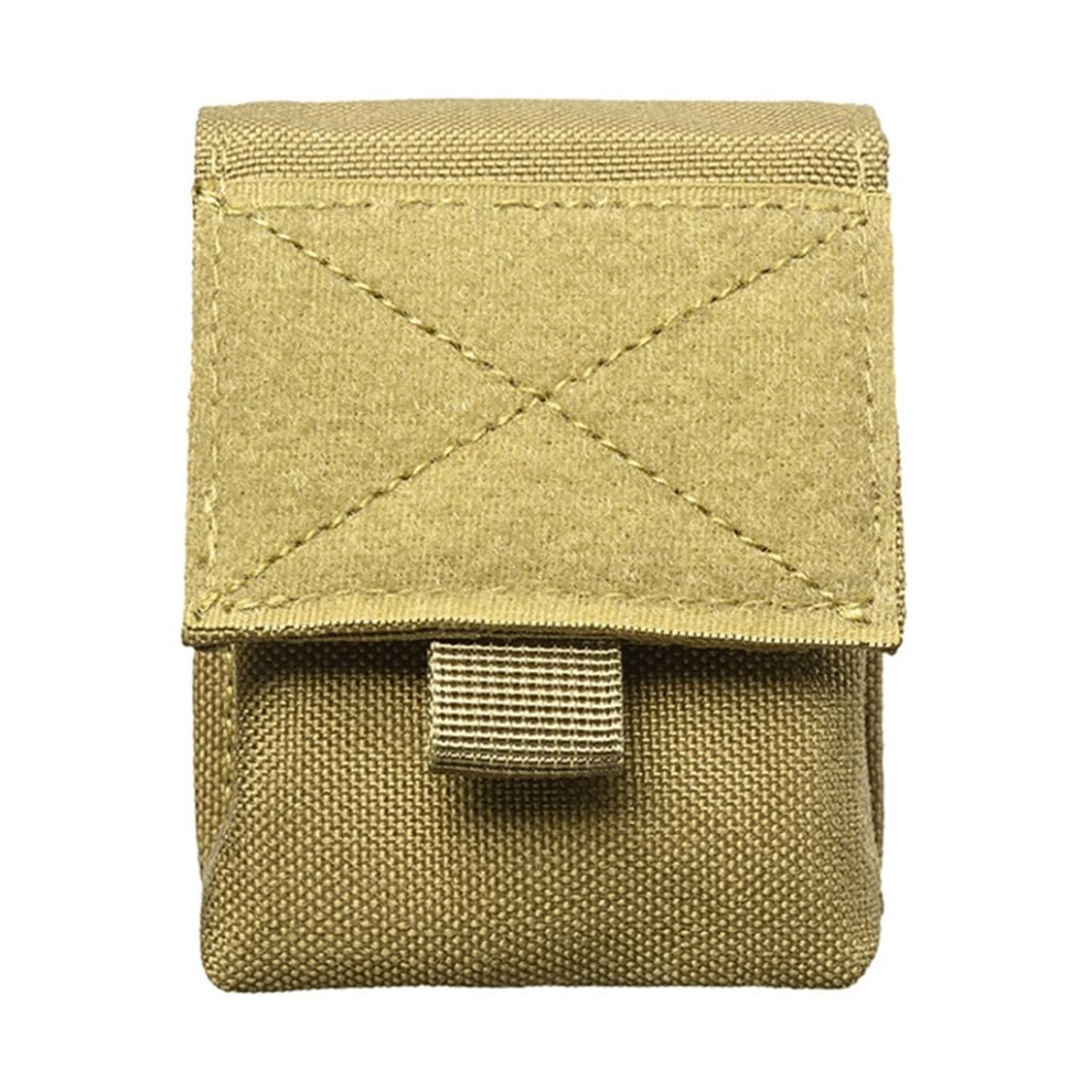 Molles Small Tool Storage Bag Tactical Utility Bag Molle Compatible Nylon Outdoor Mud Color 9199774914307