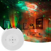 Northern Lights Projector, 4K HD Projection, Creates A Realistic Starry Sky, Perfect For Space-Themed Parties And Astronomy Education