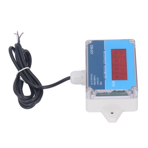 Compact Motor Tachometer Easy Install 8‑24V Digital LED Readout