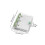Mini Transparent 3-Ring Binder Cover with Pockets, 18.5x10.5cm 3