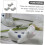 3Pcs Cartoon Ceramic Chopstick Rest Holder 3 Piece Set For Dining Table 3