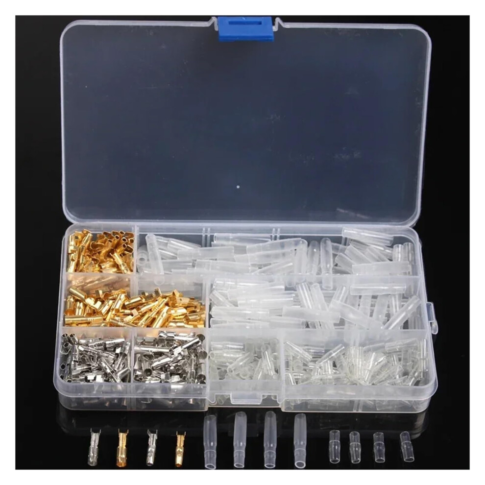 Electrical Crimp Terminals Male Female Insulated Cable Connectors Kit 3.9Mm Assorted Set For Secure Wire Connection 9199774914567