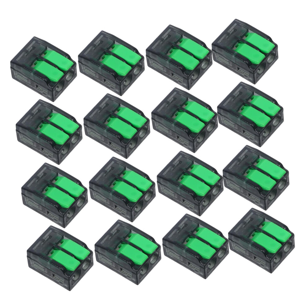 50Pcs Quick Lever Wire Connectors For Electrical Wiring, Reusable Spring Terminal Blocks 9199774914604