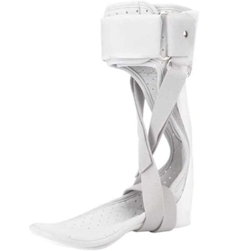 Ankle Foot Orthosis Drop Foot Brace with Lightweight Leaf Spring and Padded Support for Stroke Recovery