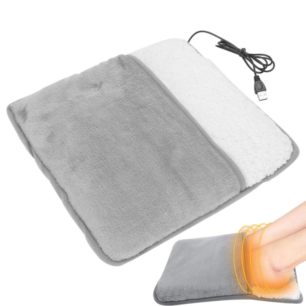 Heating Foot Warmer USB Heated Foot Pad For Men And Women Washable Fast Heating