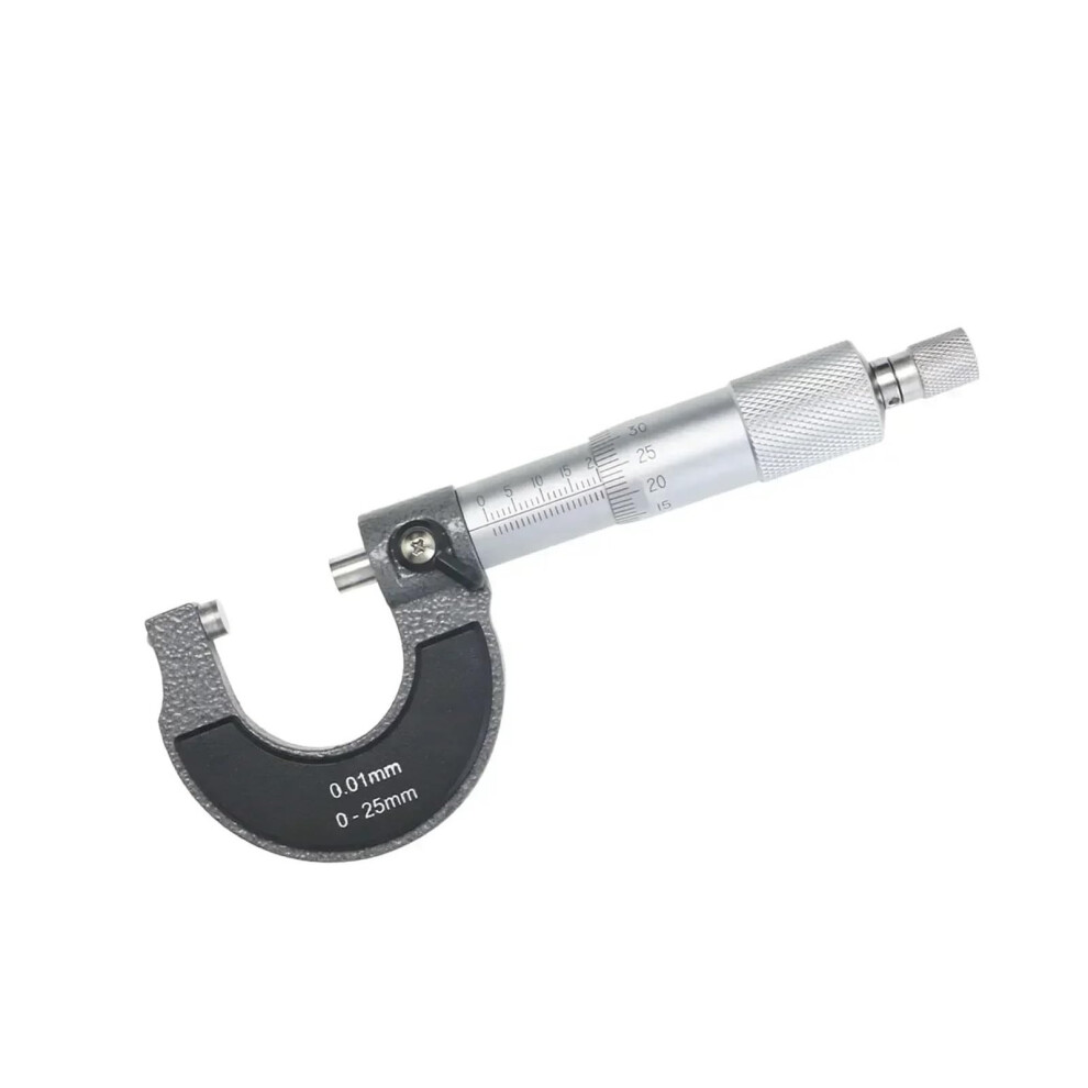 Micrometer 025Mm Precision Metric Outside Caliper With Wearresistant Carbide Tips 9189345500985