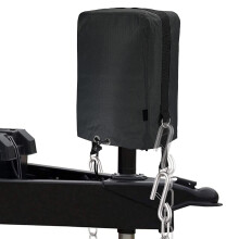 RV Jack Cover 420D Waterproof Electric Tongue Jack Cover Heavy Duty Protective Cover Debris And Moisture Protection