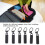 Zipper Pull Replacement Set - 6Pcs Durable & Easy to Change 5