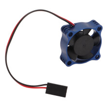 30x30mm Aluminium RC Auto Kühllüfter 5-12V Dunkelblau Leichtgewicht